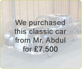 sell your classic car