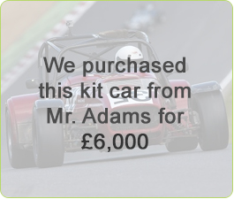 sell your kit car